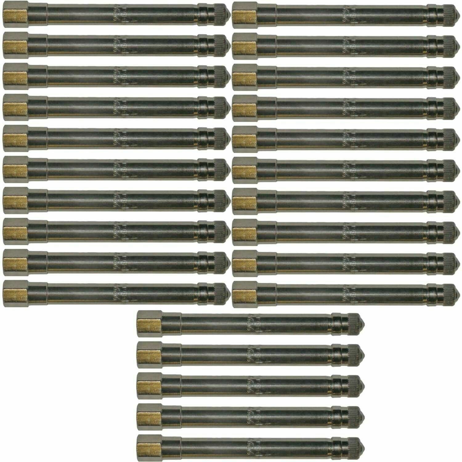 Schrader 4430 4-1/8" Metal Truck Valve Extension Pack of 25