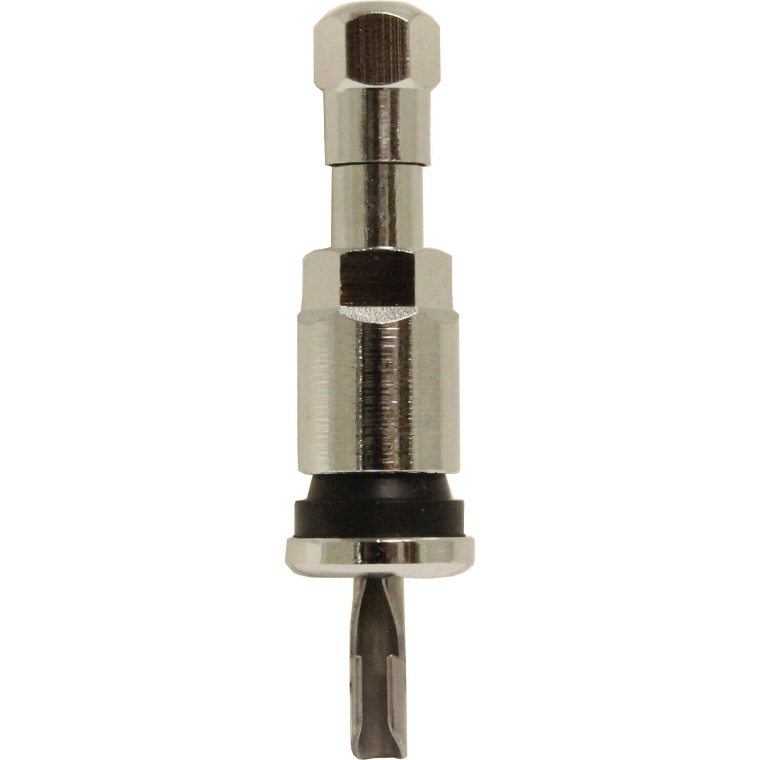 Dill VS-45 TPMS Redi Sensor Chrome Snap In Valve Stem Clip In Type