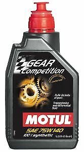 Motul 105779 Gear Competition Transmission Fluid 75W140 - 1 Liter
