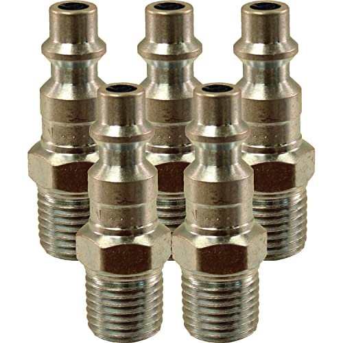 Milton 727 1/4" MNPT M Style Plug Pack of 5