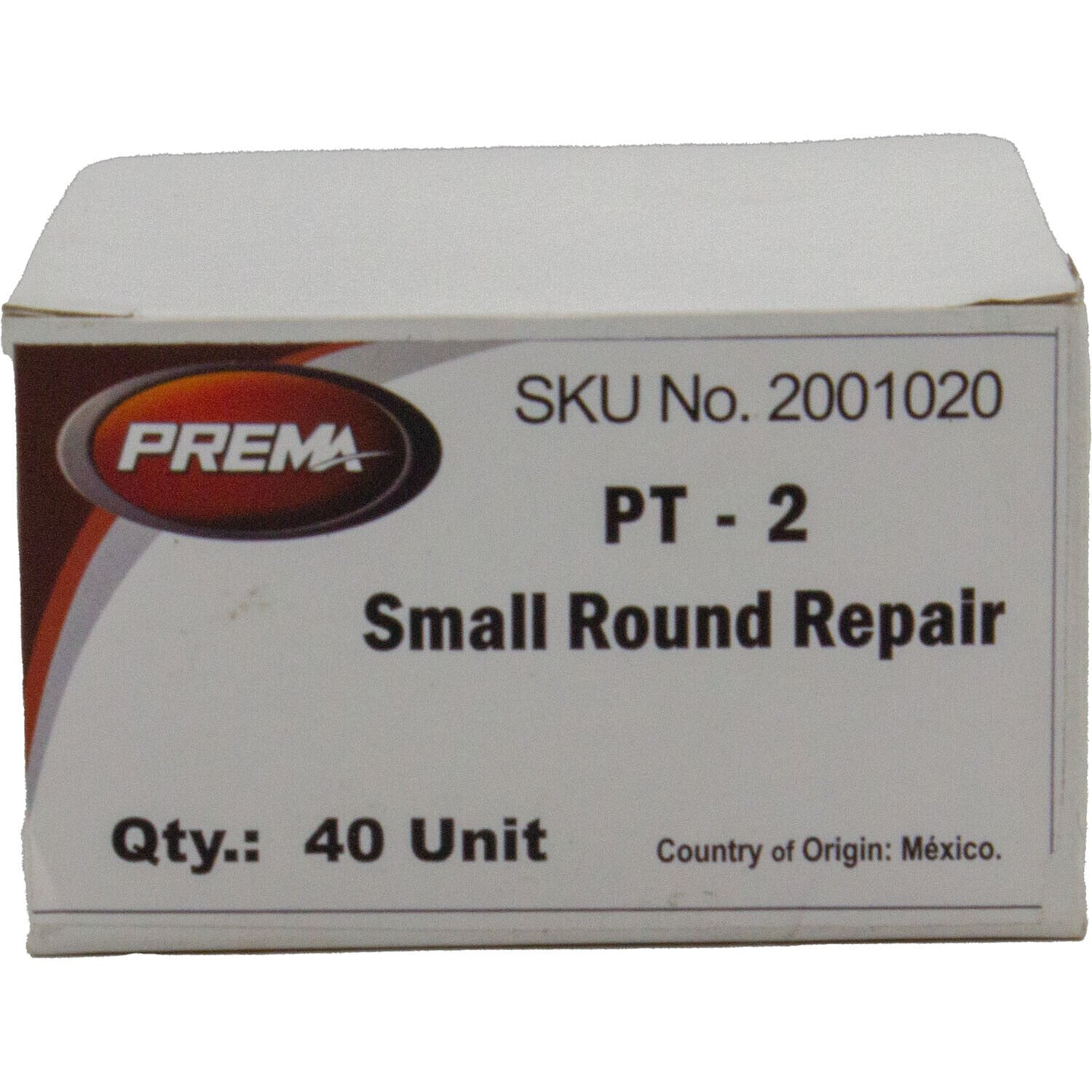 Prema PT-2 Small Round Tube Patch 1-3/4" Box of 40