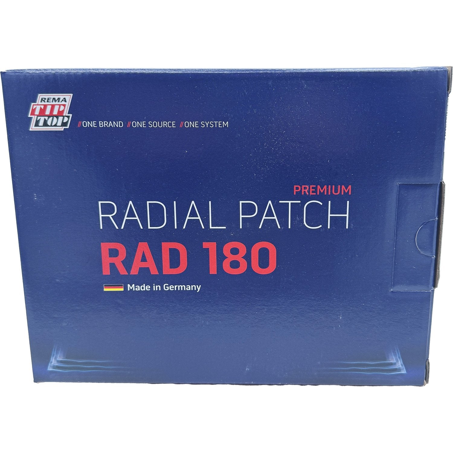 REMA TIP TOP RAD-180 Radial Tire Repair Patch 7-3/4" x 6" 2ply - Box of 5