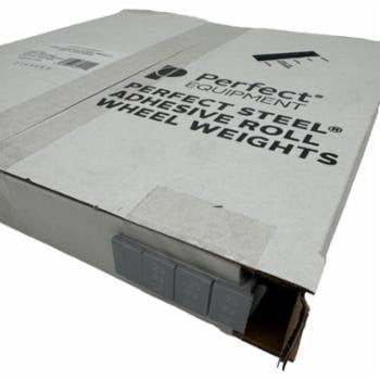 Needs Perfect 200576FER .25 oz 3/4" Wide Coated Steel Tape Wheel Weight Roll, 704 Segments