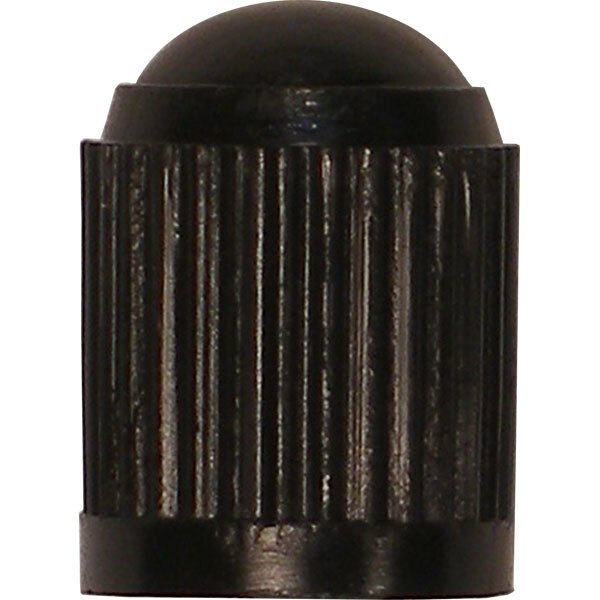 Plastic Valve Stem Cap Dome Style Black Pack of 100