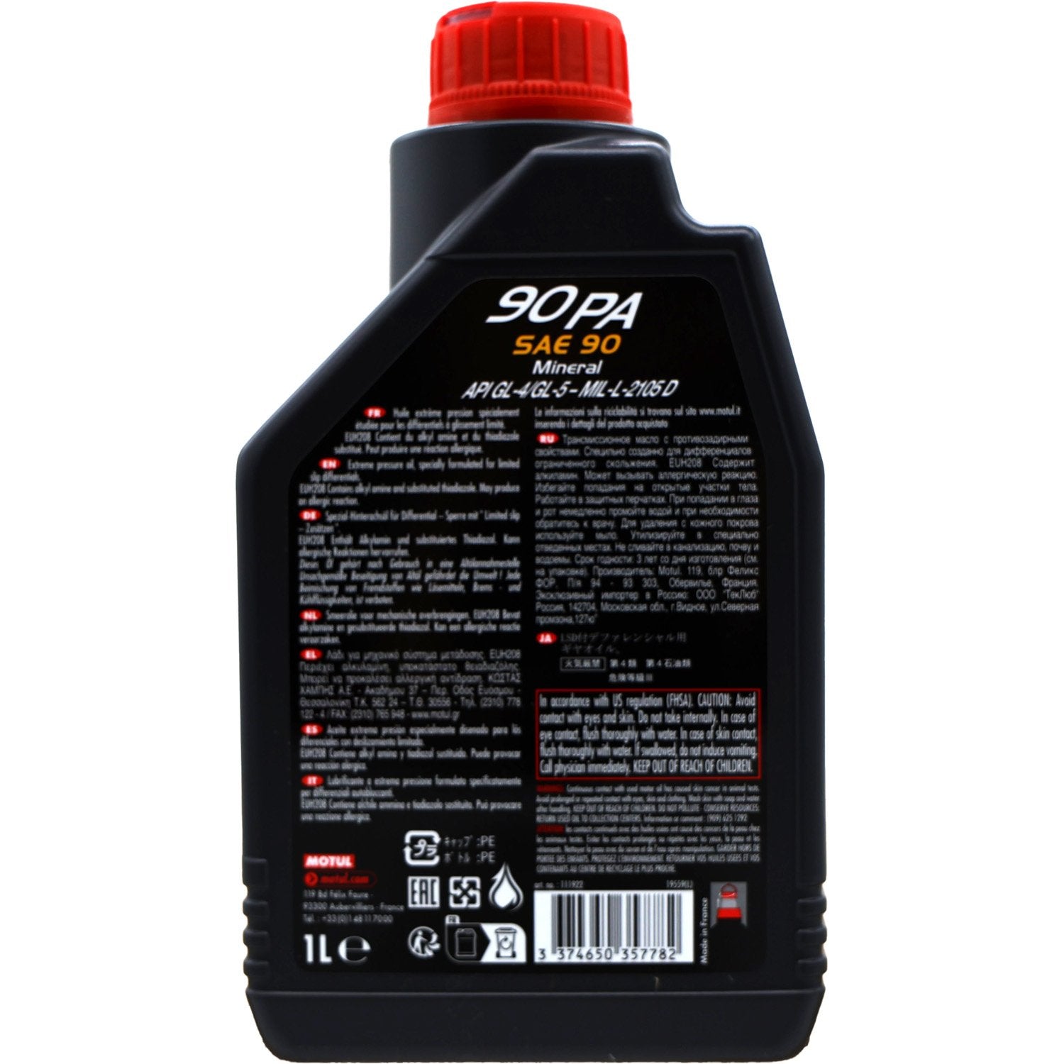 Motul 90 PA EP L-S Differential Oil SAE 90 - 1 Liter