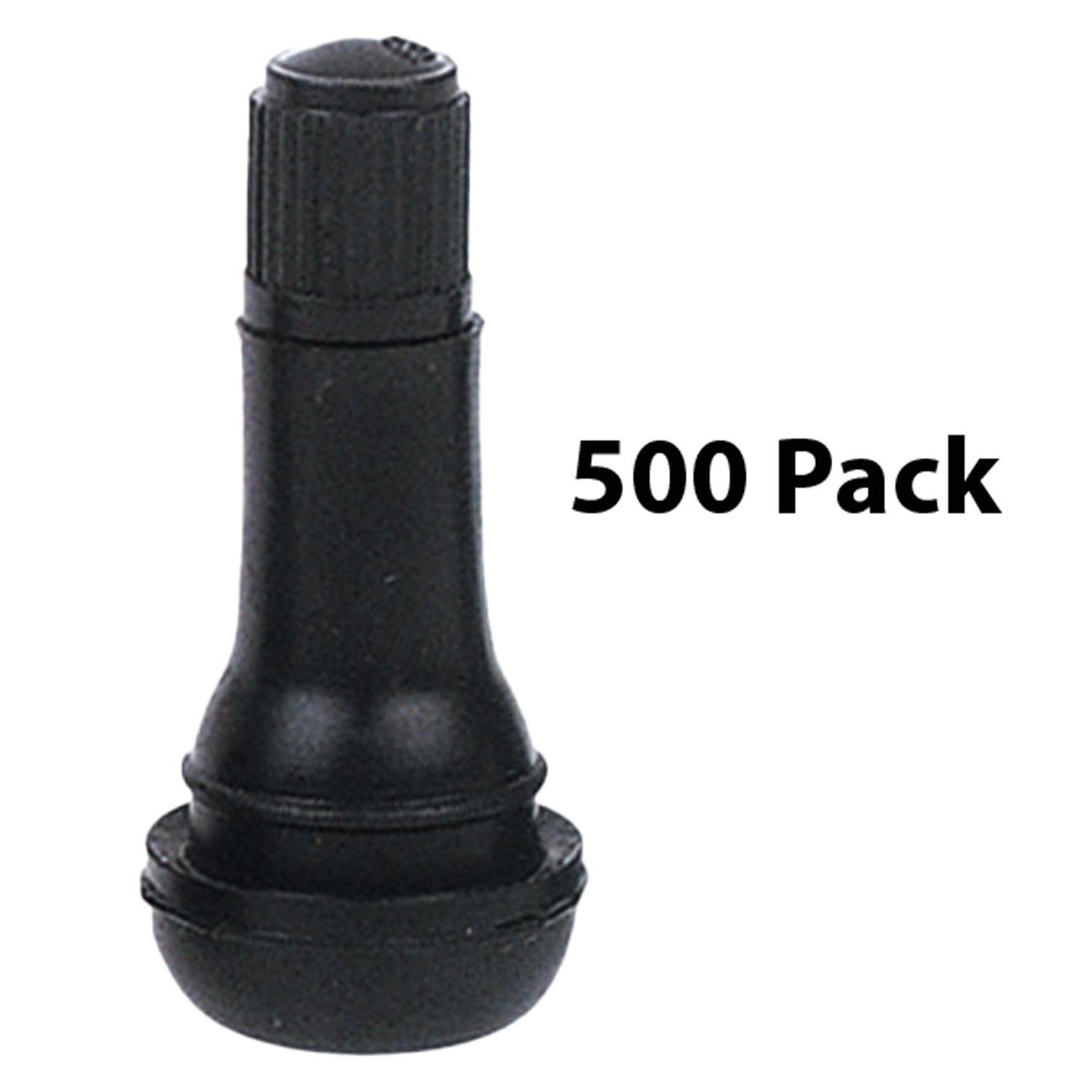 Ascot TR413 1-1/4" Rubber Snap-in .453 Valve Stem Pack of 500
