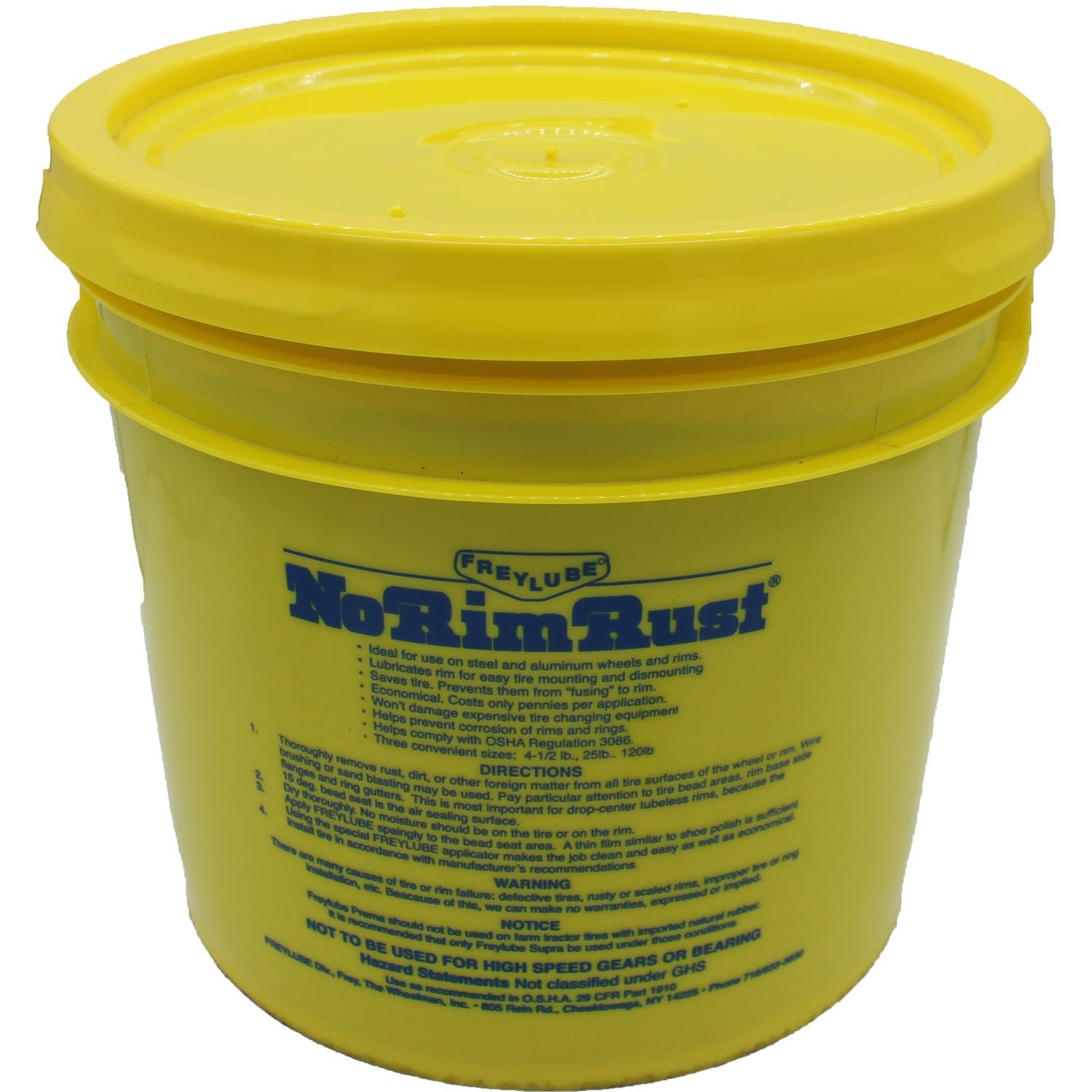 Freylube No Rim Rust Prema Tire Lubricant and Rim Rust Retardant - 25lbs