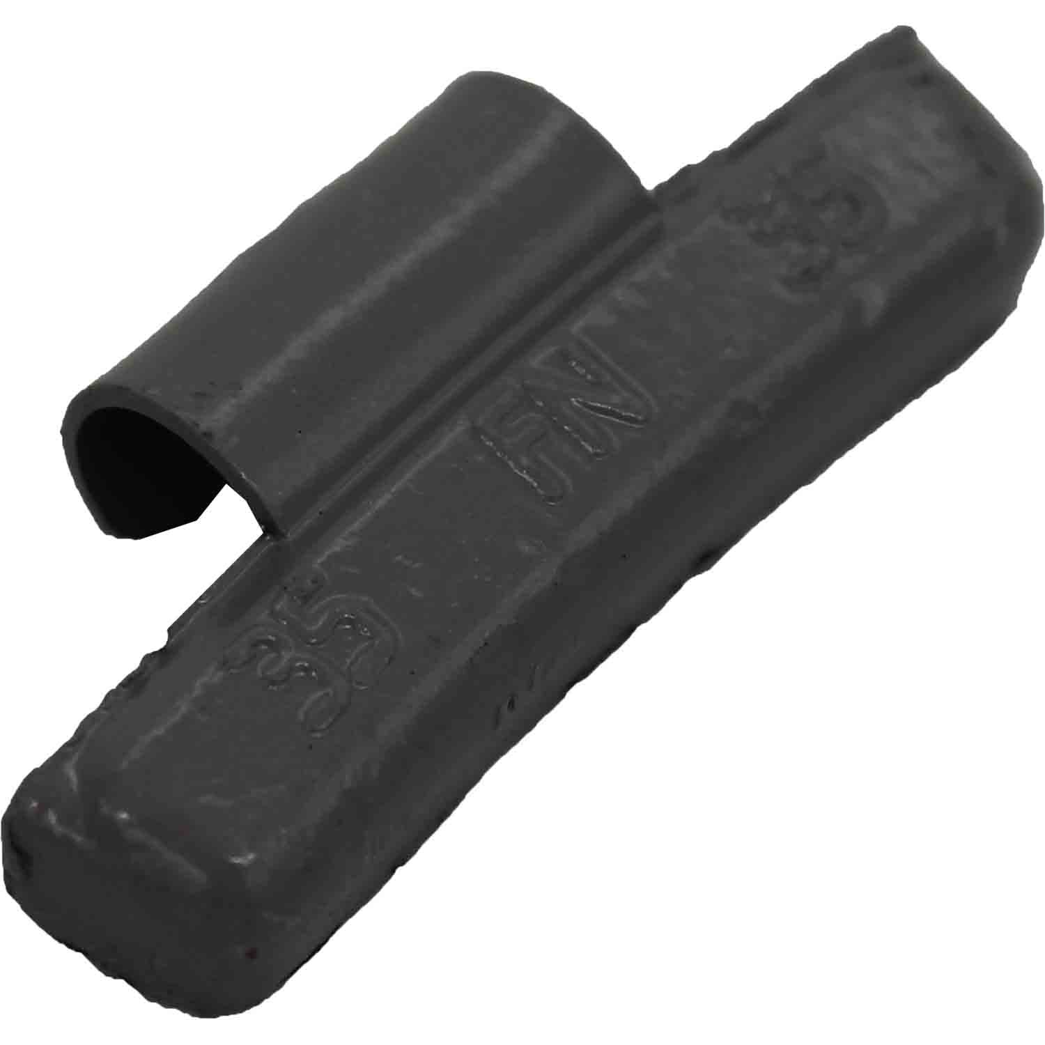 Ascot FN Style Coated Lead Clip-On Wheel Weight 35gm (1.25oz) - Box of 25