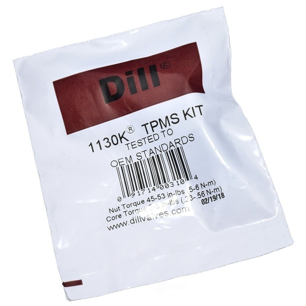 Dill 1130K TPMS Sensor Valve Stem Service Kit for Nissan Sensors