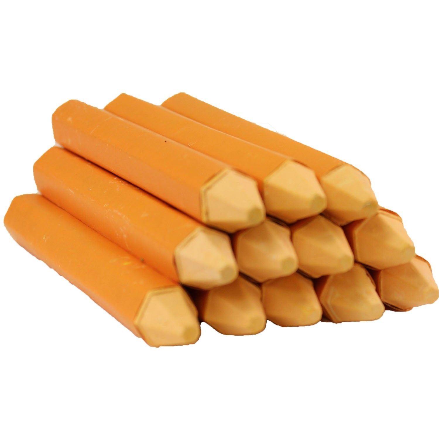 REMA TIP TOP 62Y Rubbermark Marking Crayon - Yellow Box of 12