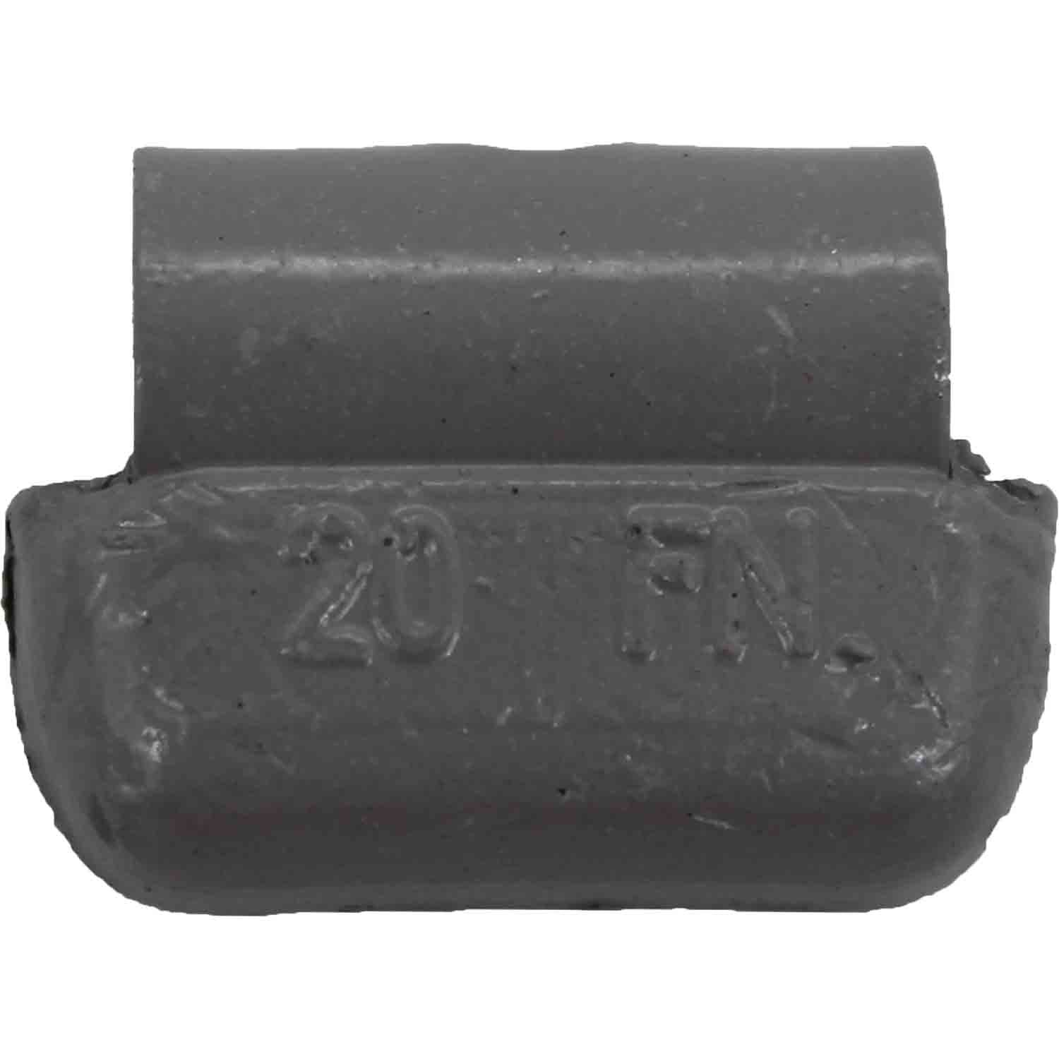 Ascot FN Style Coated Lead Clip-On Wheel Weight 20gm (.75oz) - Box of 25