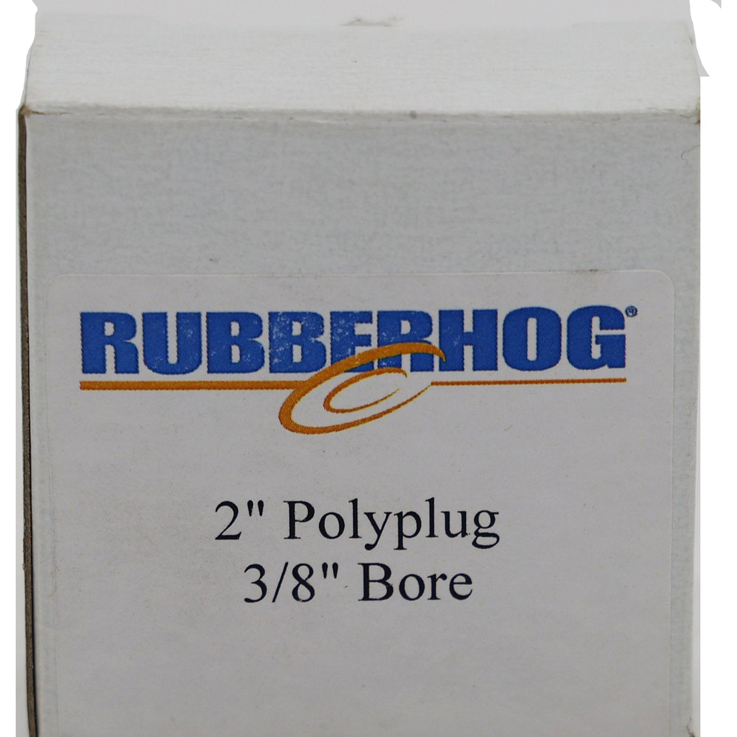 Rubberhog 2" Polyplug for Flared Contour Wheel with 3/8" Arbor Hole