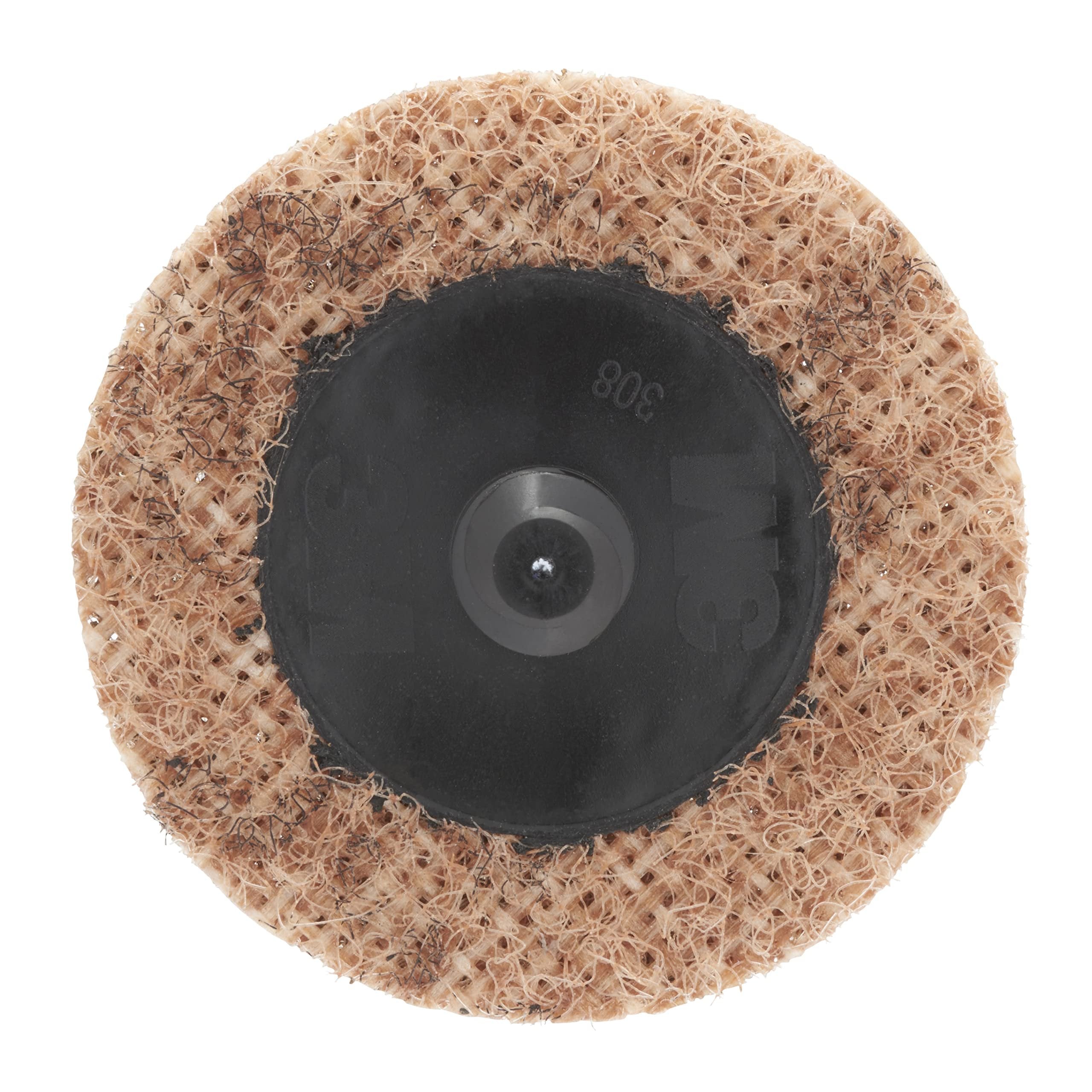 3M 07480 Scotch-Brite Roloc Disc Coarse 2" Brown - Box of 25