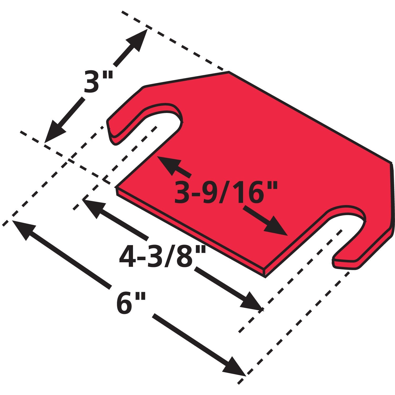 SPC Performance 36032 Freightliner FAS II 1/8" Torque Arm Alignment Shim - Pack of 6