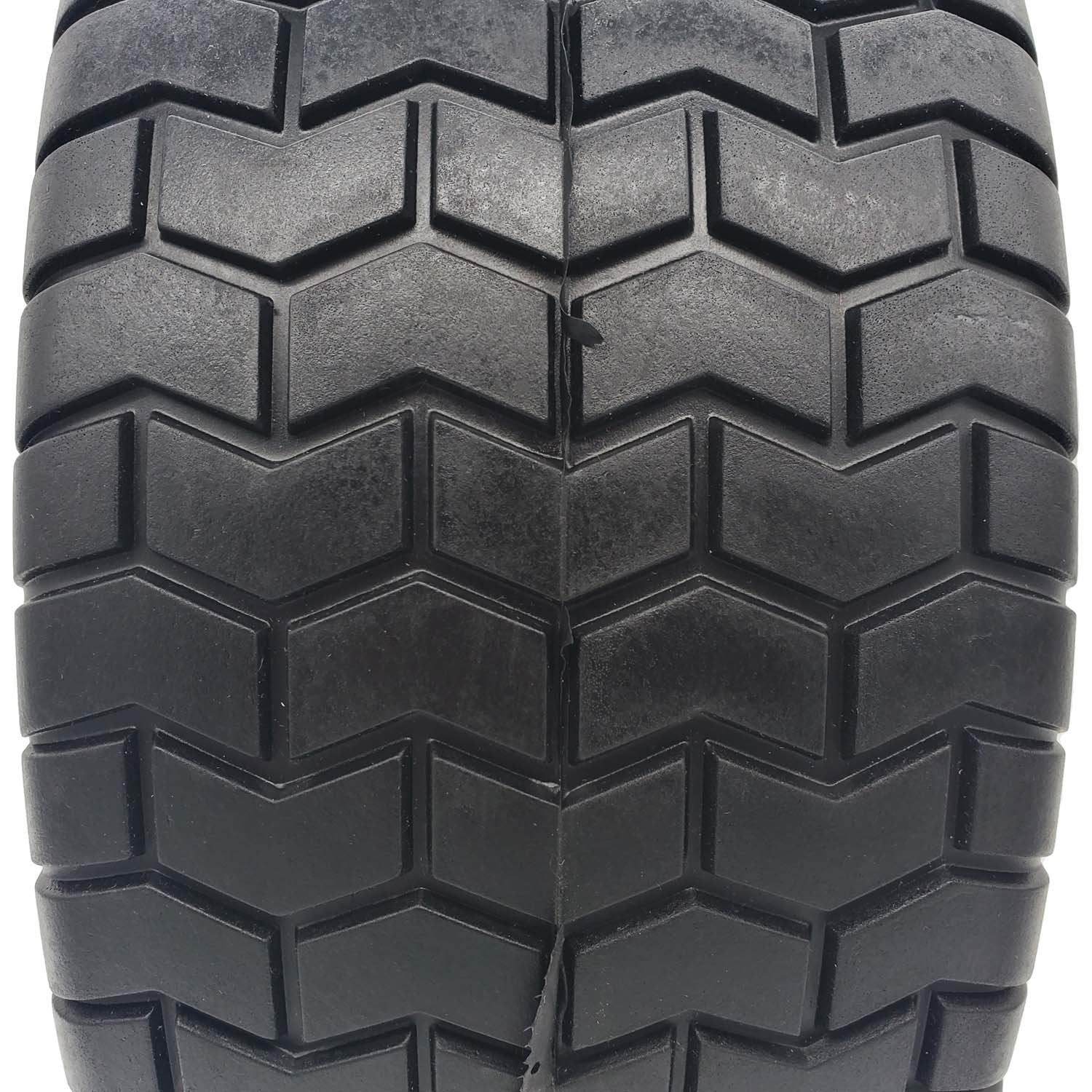 Marathon 30454P Flat Free Turf Tire on Rim 3" Centered Hub 16x6.50-8