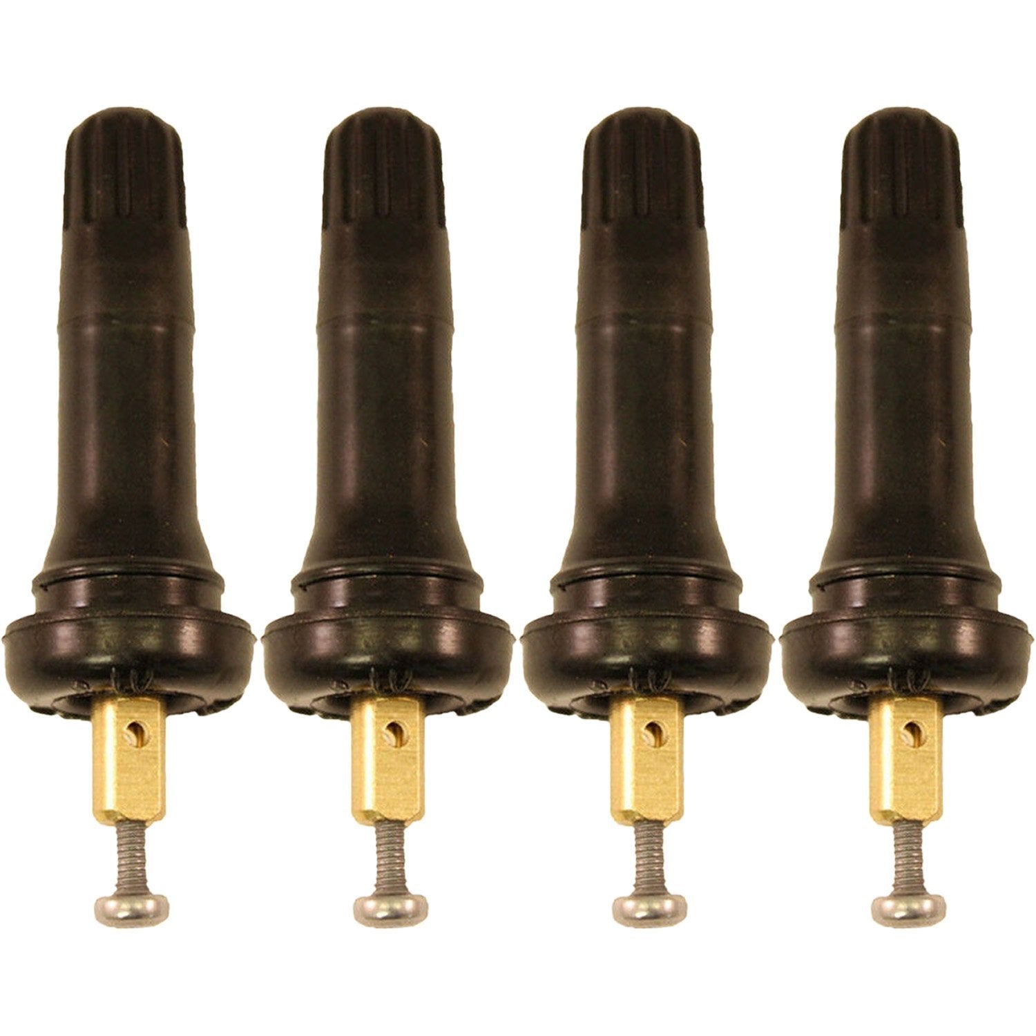 Ascot TPMS Rubber Snap-in Valve Stem for GM Parallel Key Pack of 100