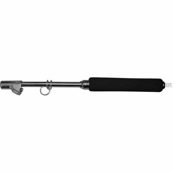 Dual Foot Straight and Angle Metal Indicator Truck Tire Air Gauge