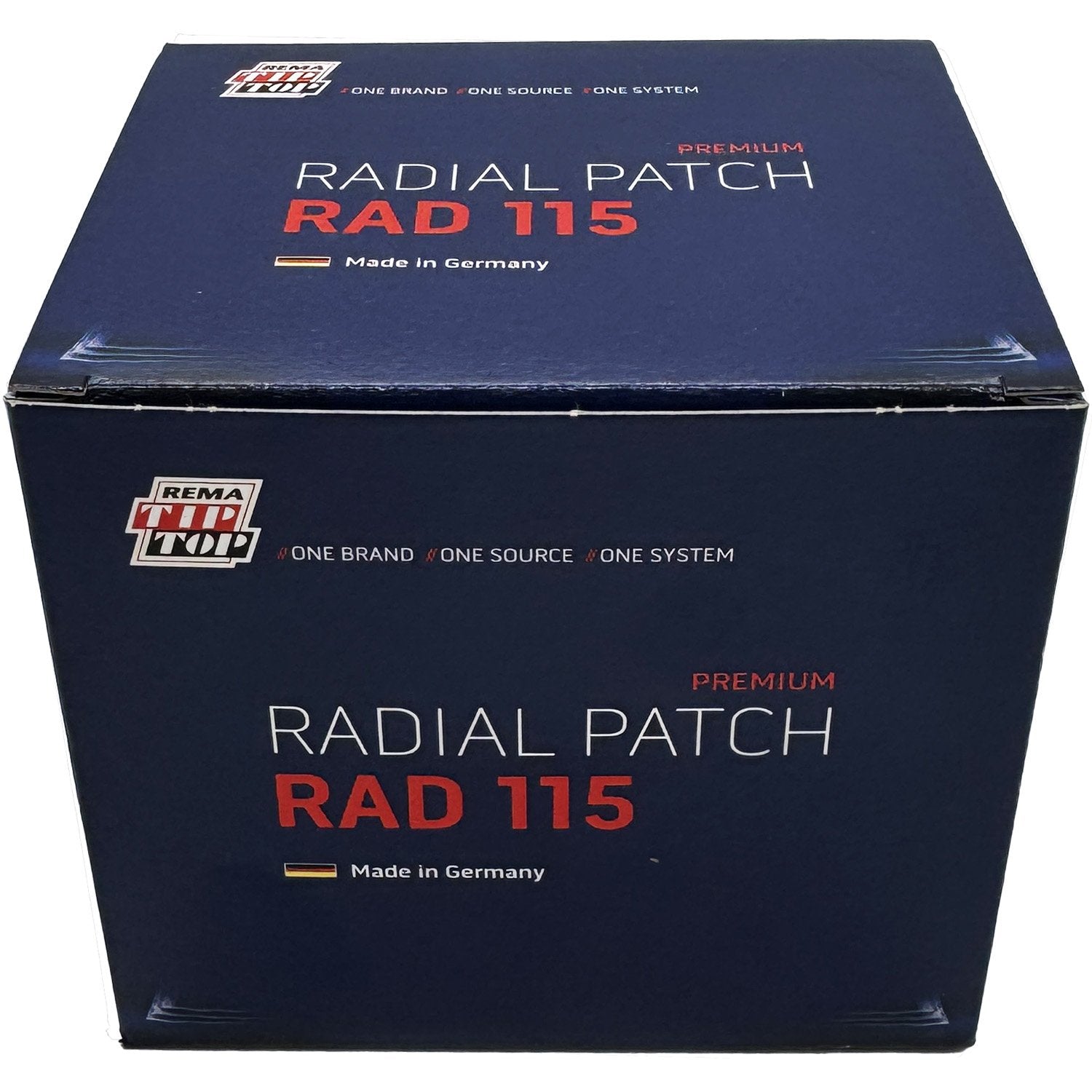 Rema Tip Top RAD-115 Radial Tire Repair Patch 3-1/2" x 2-3/4" 1ply - Box of 20