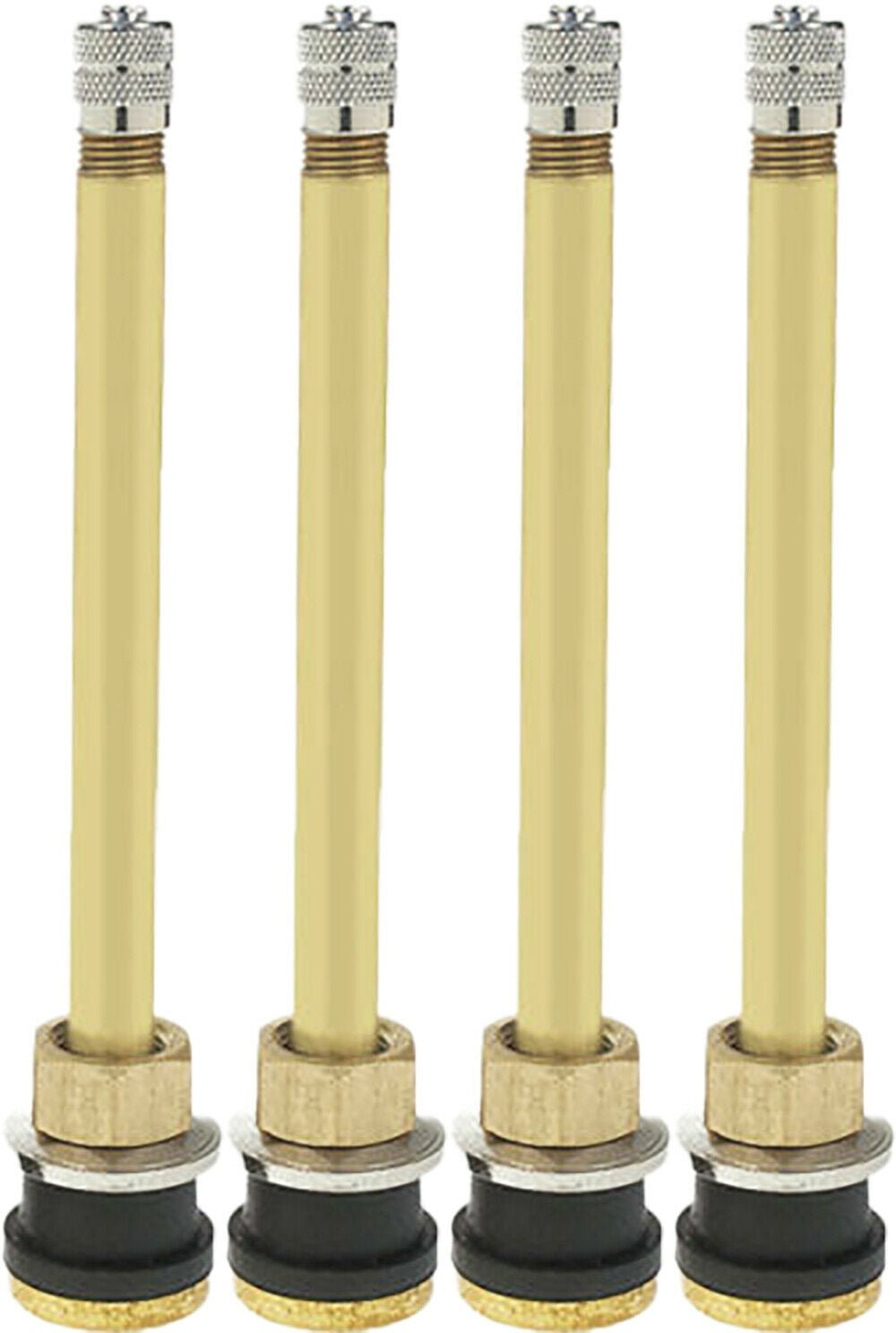 Dill TR574 5" Brass Clamp-in Tubeless Truck Valve Stem (.625) Pack of 4