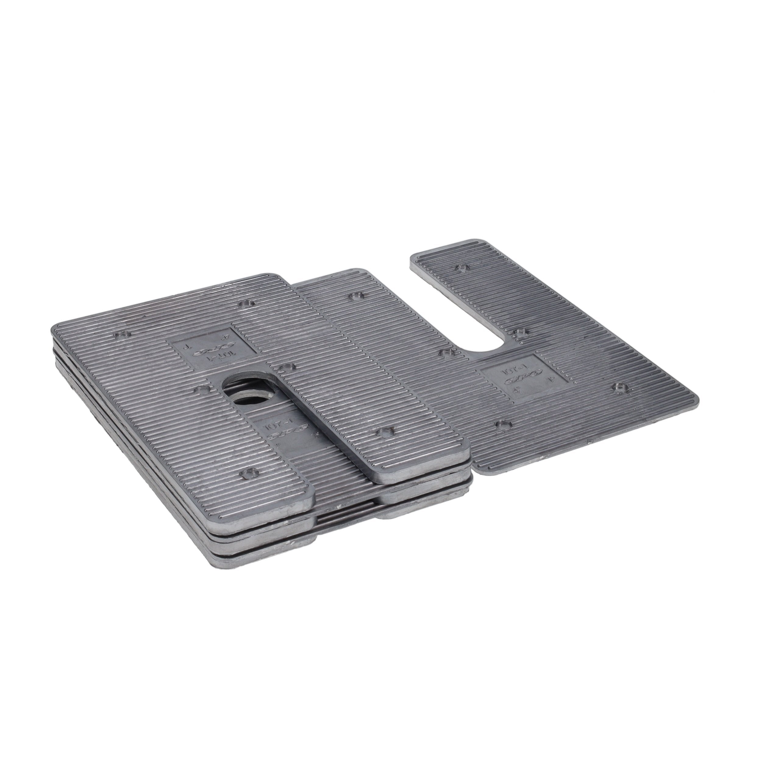 SPC 10712 Heavy Duty Aluminum Truck Axle Alignment Shim - 1.0° (Box of 6)