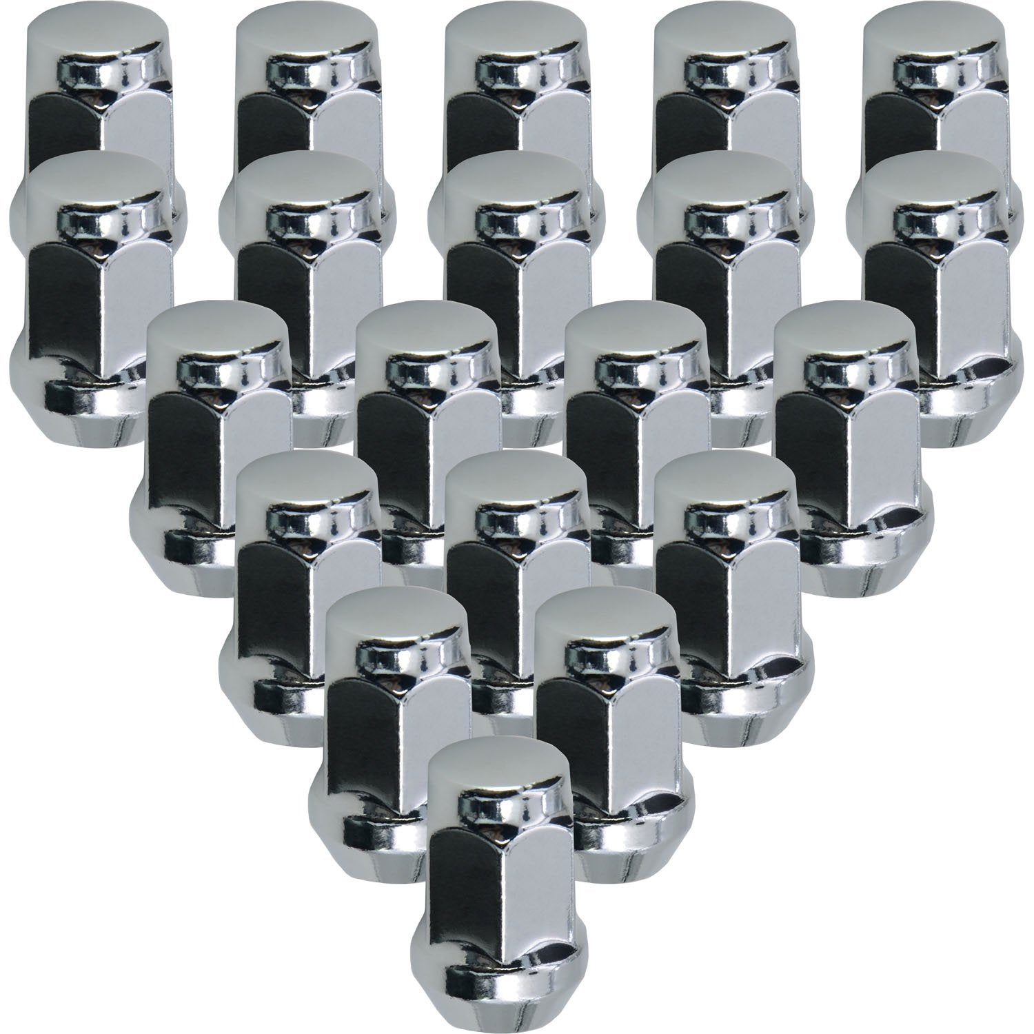 Premium Service M12x1.50 Bulge Acorn Wheel Lug Nut 3/4" Hex Pack of 20