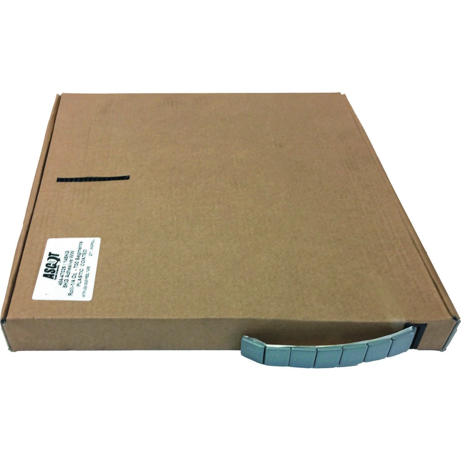 Ascot 484-47026 Steel Adhesive Wheel Weight Roll 0.25oz. 3/4" - 700 Pieces