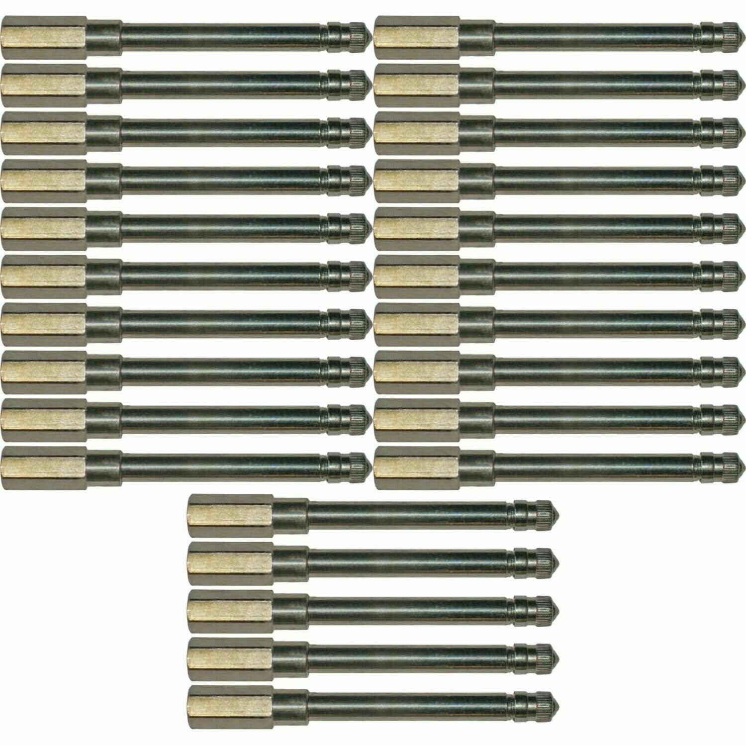 Schrader 7383 6-1/16" Metal Truck Valve Extension Pack of 25