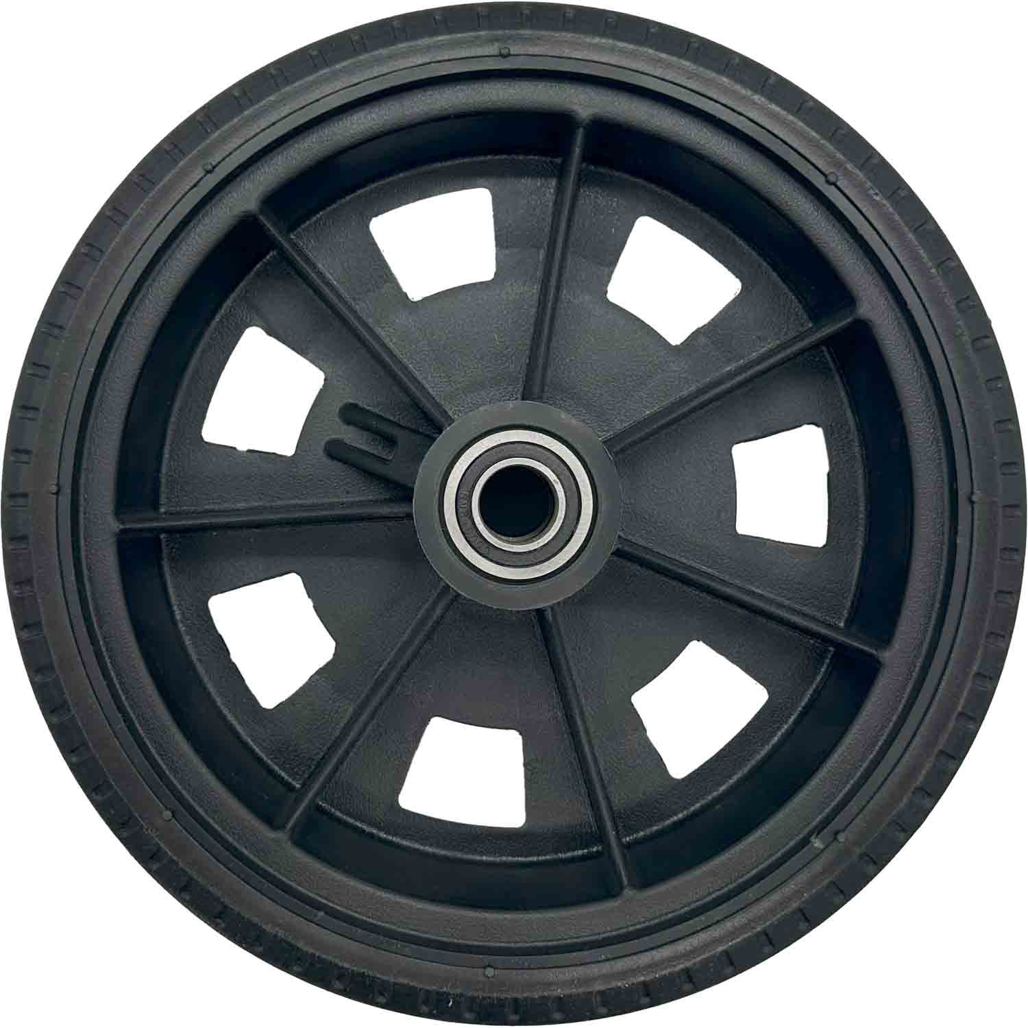 Marathon 30041P Flat Free All Purpose Utility Tire on Plastic Rim 10x3 3/4" Bore