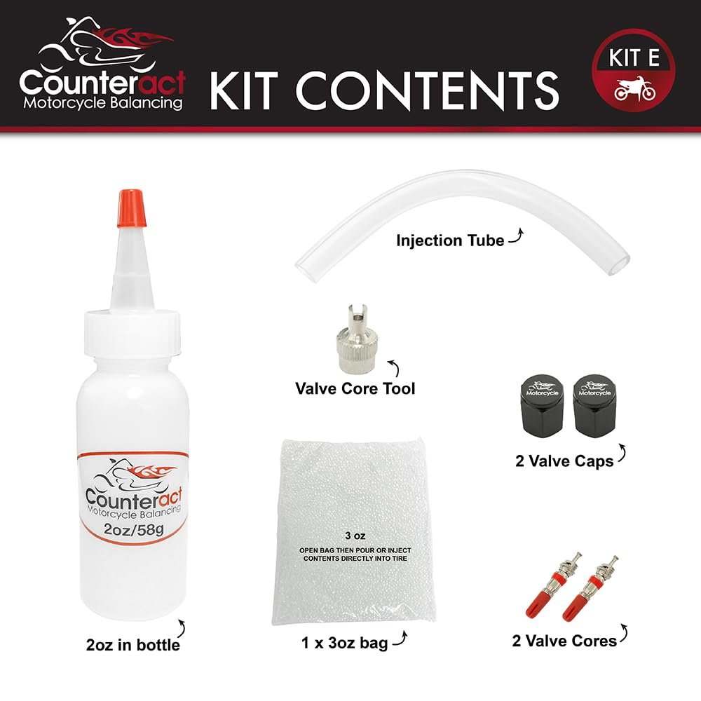 Counteract Motorcycle Balance Beads DIY KIT E 2oz/3oz Bags