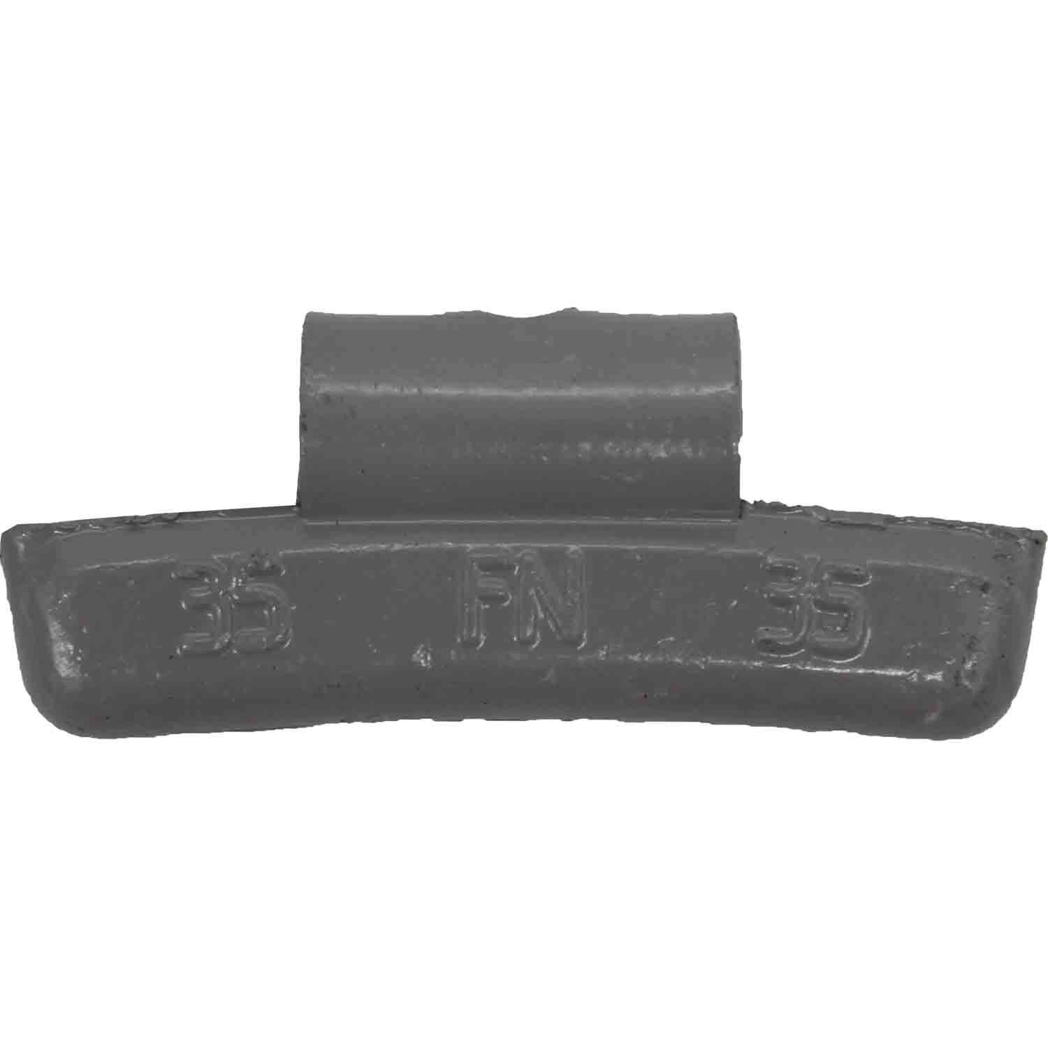 Ascot FN Style Coated Lead Clip-On Wheel Weight 35gm (1.25oz) - Box of 25