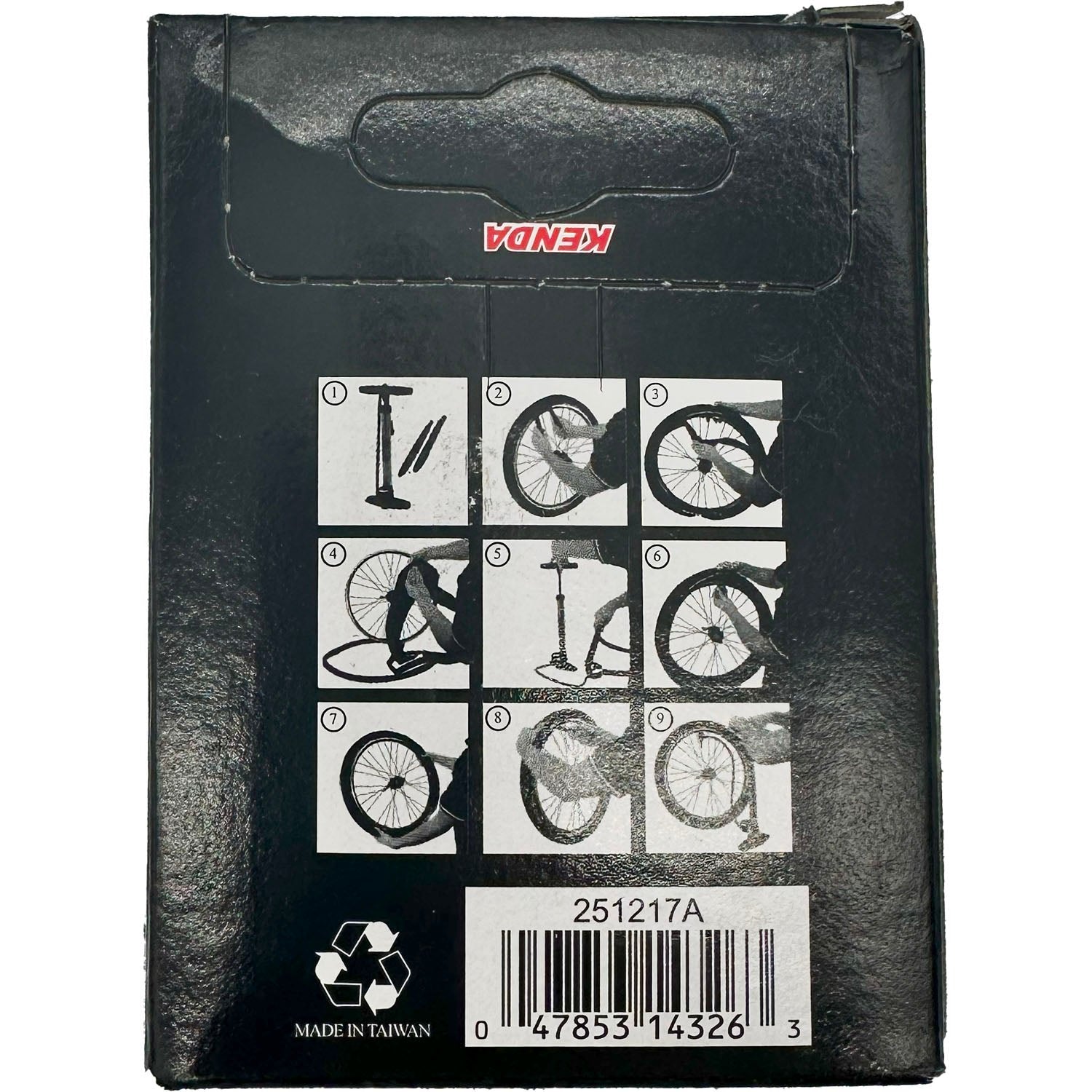 Kenda Bicycle Scooter Tire Inner Tube TR87 45 Degree Valve Stem 12.5x1.75x2.25