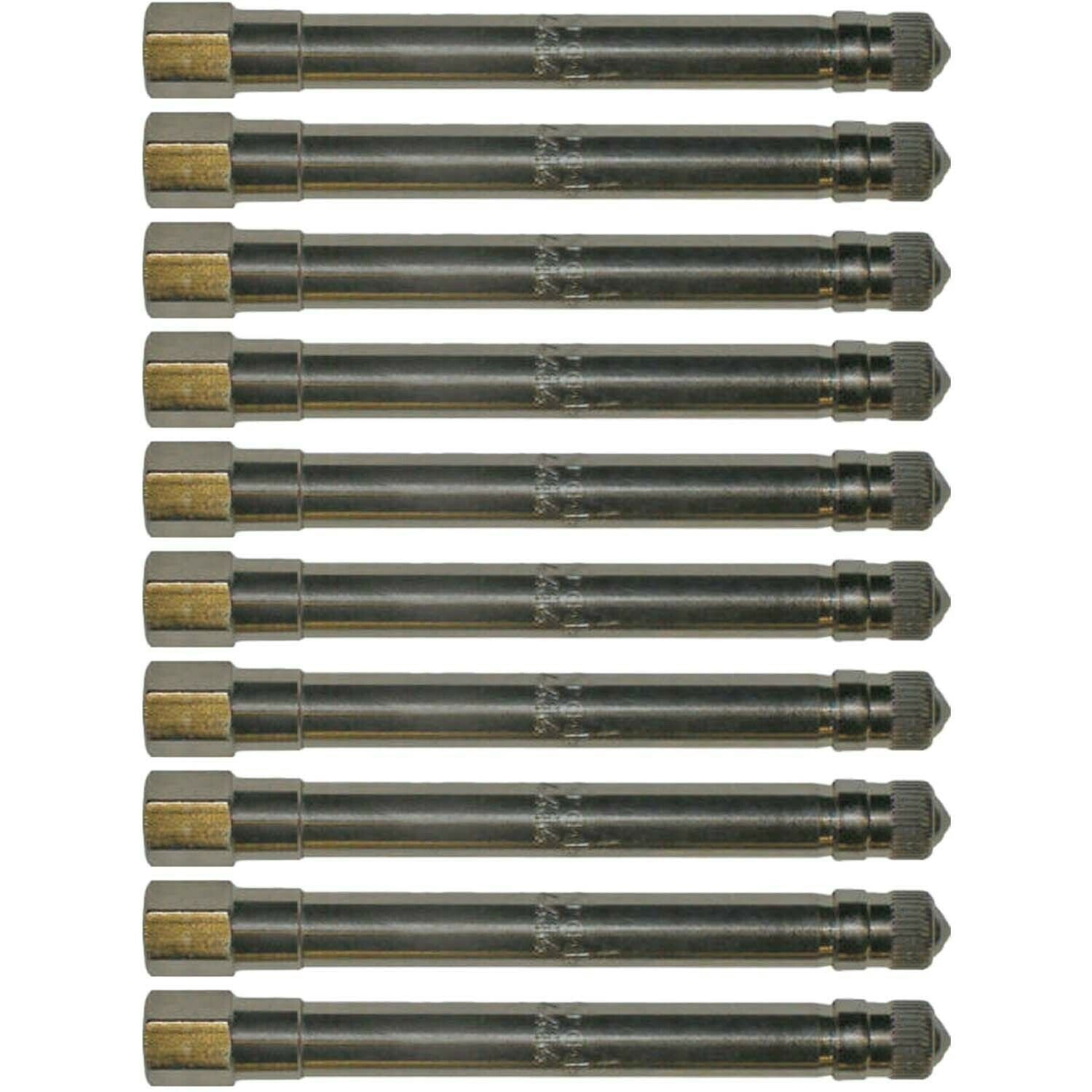 Haltec 4820 4-7/16" Metal Truck Valve Extension Pack of 10