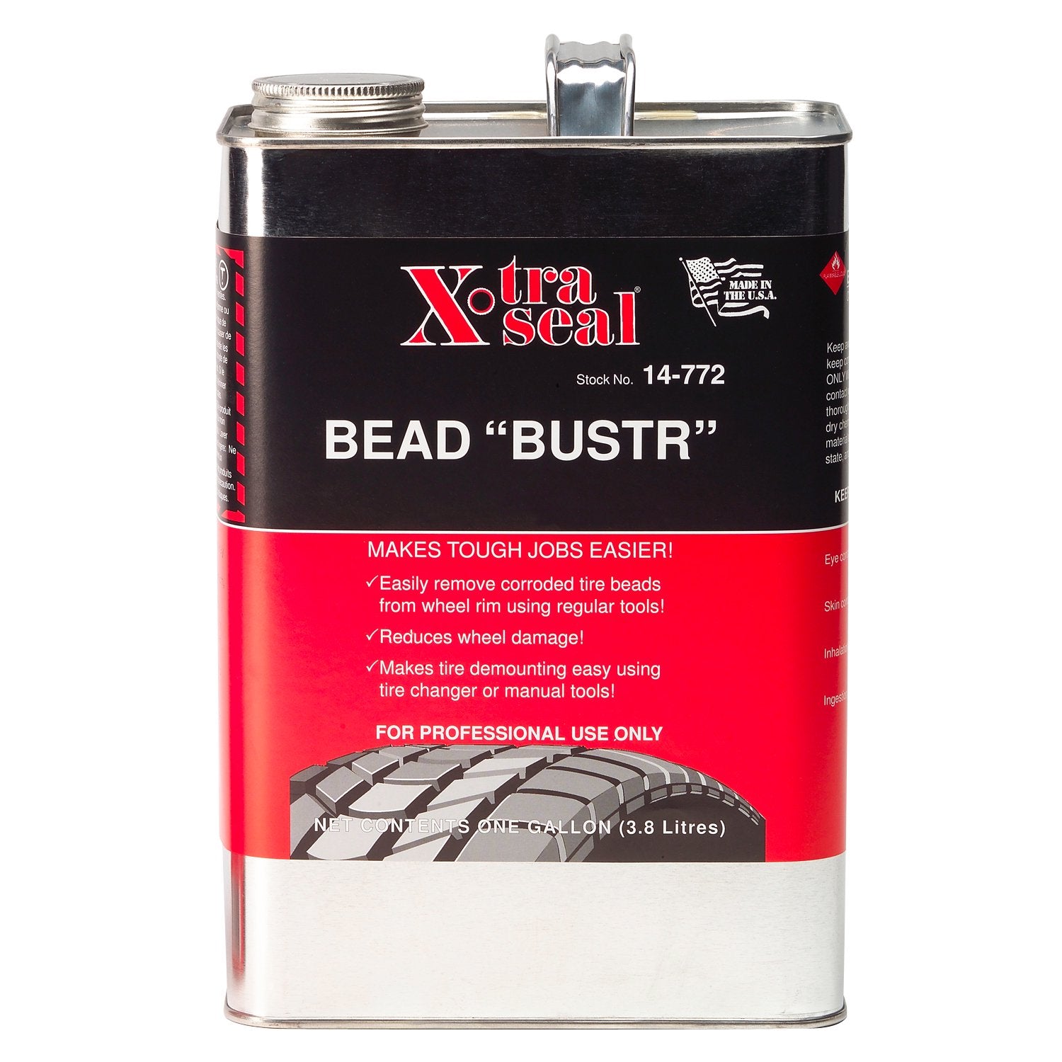 Xtra Seal 14-772 Bead Bustr Liquid Penetrant 1 Gallon Can