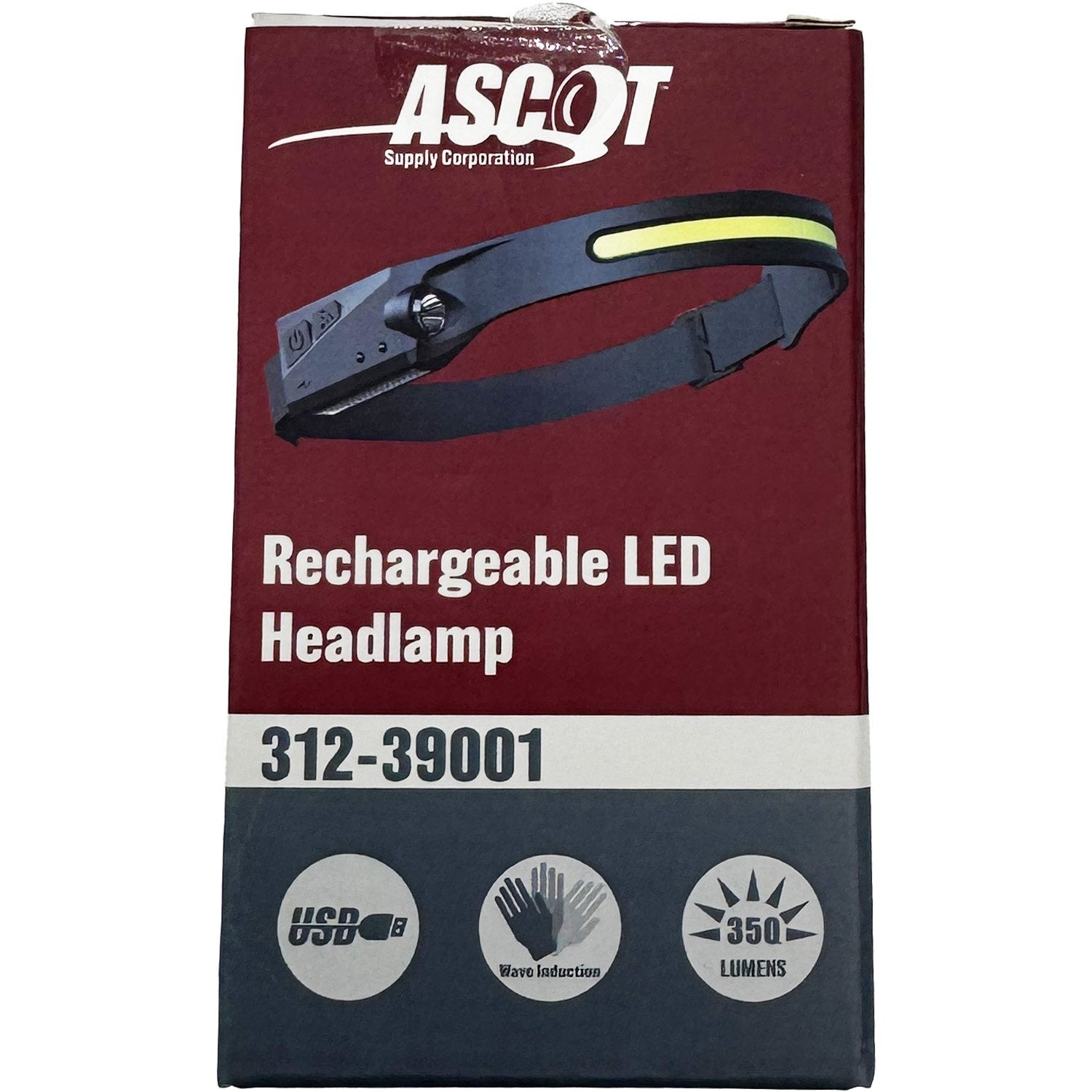 Ascot LED Rechargeable Headlamp