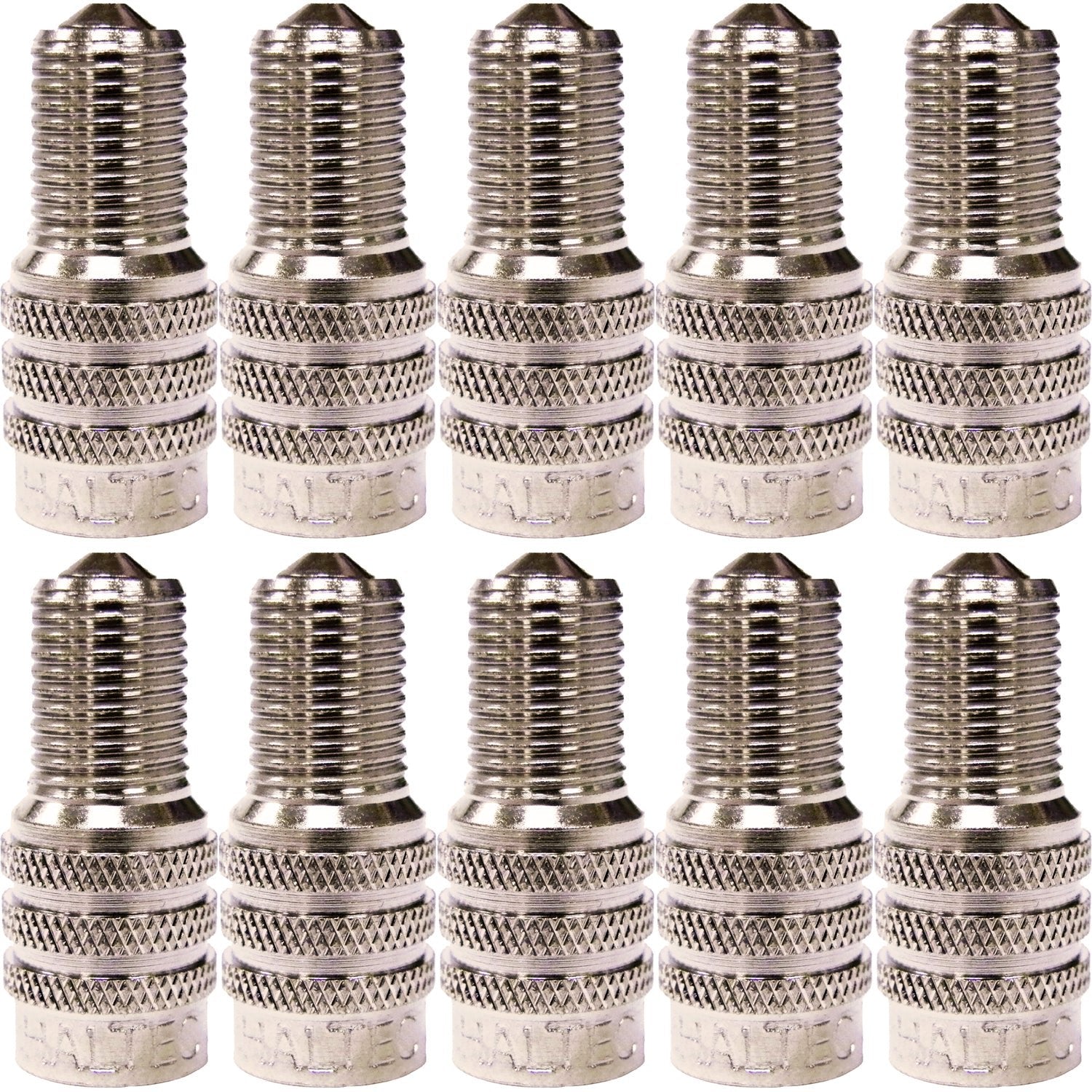Haltec DS-1 Double Seal Flow-Through Valve Cap Pack of 10
