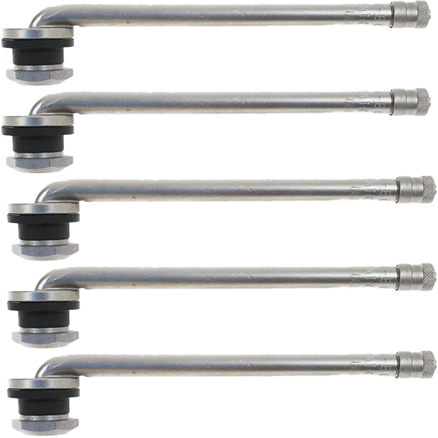 Tire Supply TR509 Nickel-Plated Truck Valve Stem Pack of 5