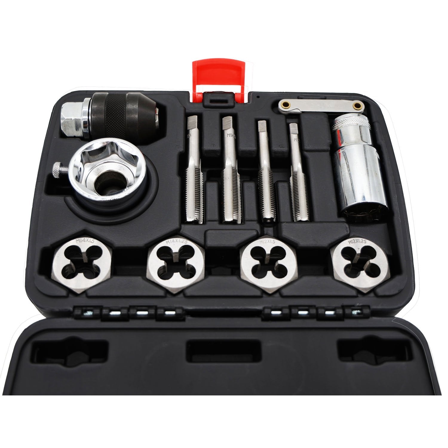 Ascot 12 Piece Tap and Die Set for Studs and Nuts