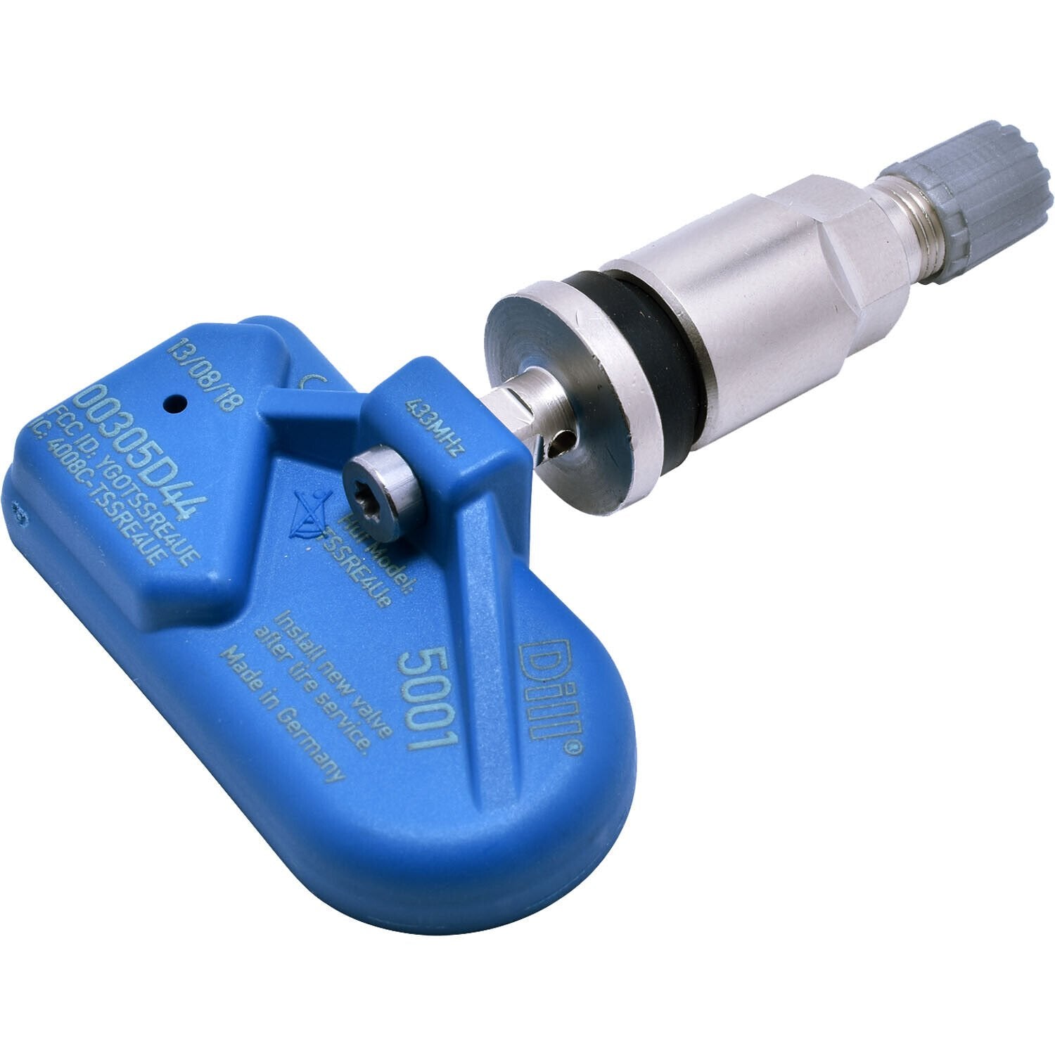 Dill 5001 433MHz TPMS Sensor with Clamp In Valve Stem