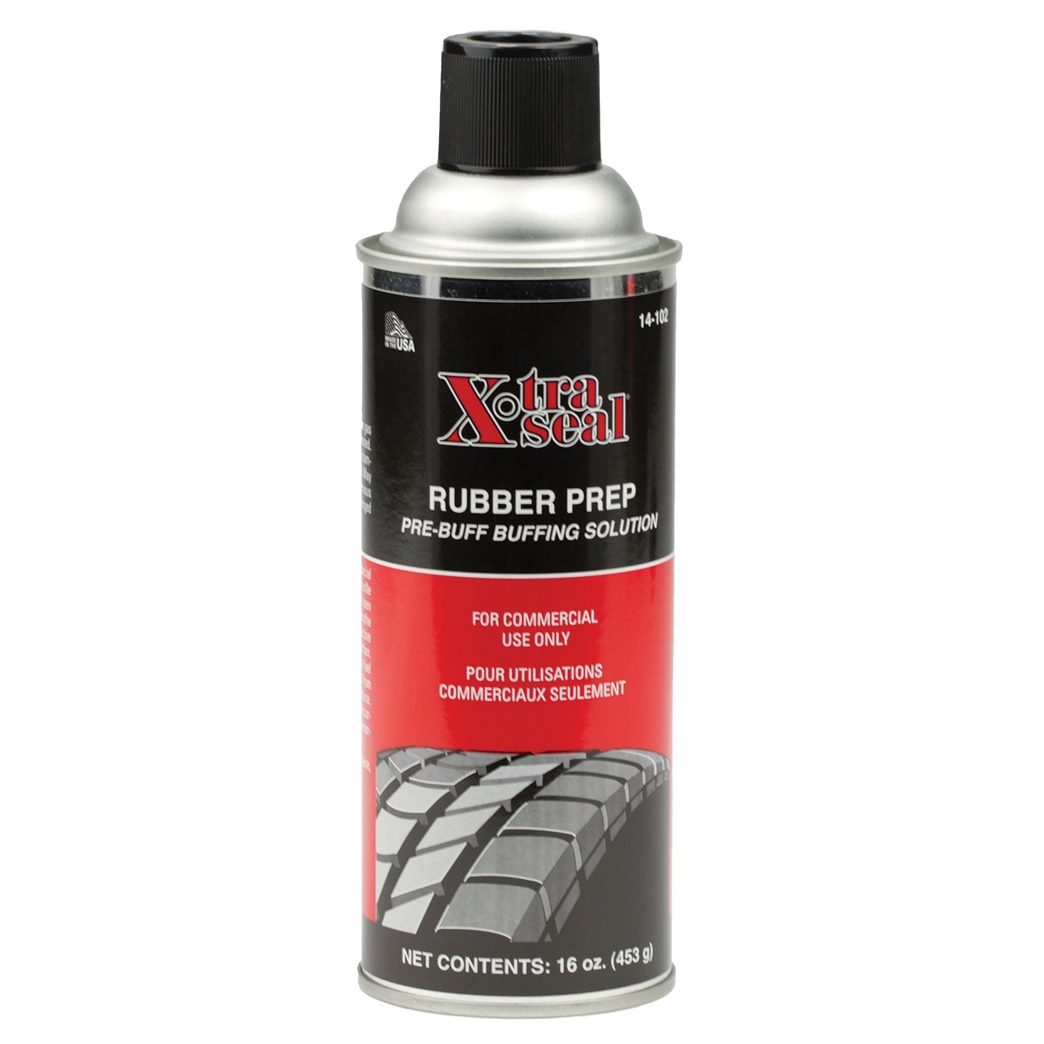 Xtra Seal 14-102 Non-Flammable Rubber Cleaner & Tire Buffer Spray 16 oz
