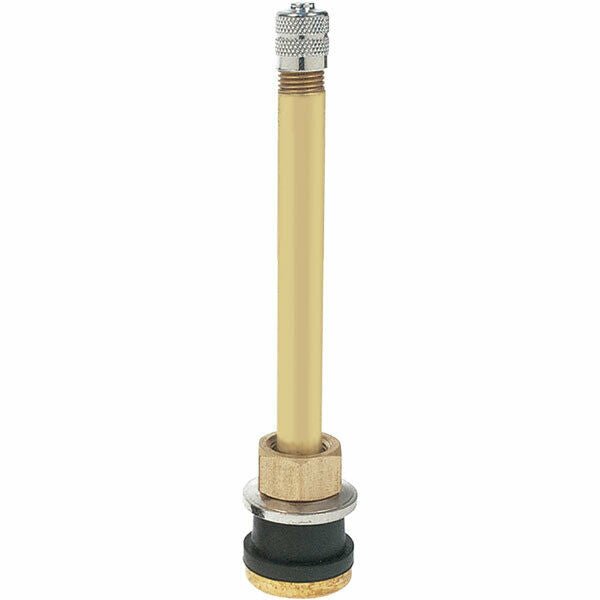 TR572 3-3/4" Brass Clamp-in Tubeless Tire Truck Valve Stem Pack of 25