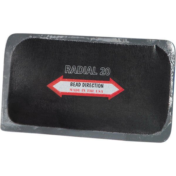 Xtra Seal 11-820 3"X5" Radial Tire Patch 2ply COI Radial Tire Repair Box of 10
