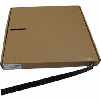 Ascot 484-61500 .50oz Black Coated Steel Adhesive Wheel Weight Roll - 7/8" Wide (480 Segments)