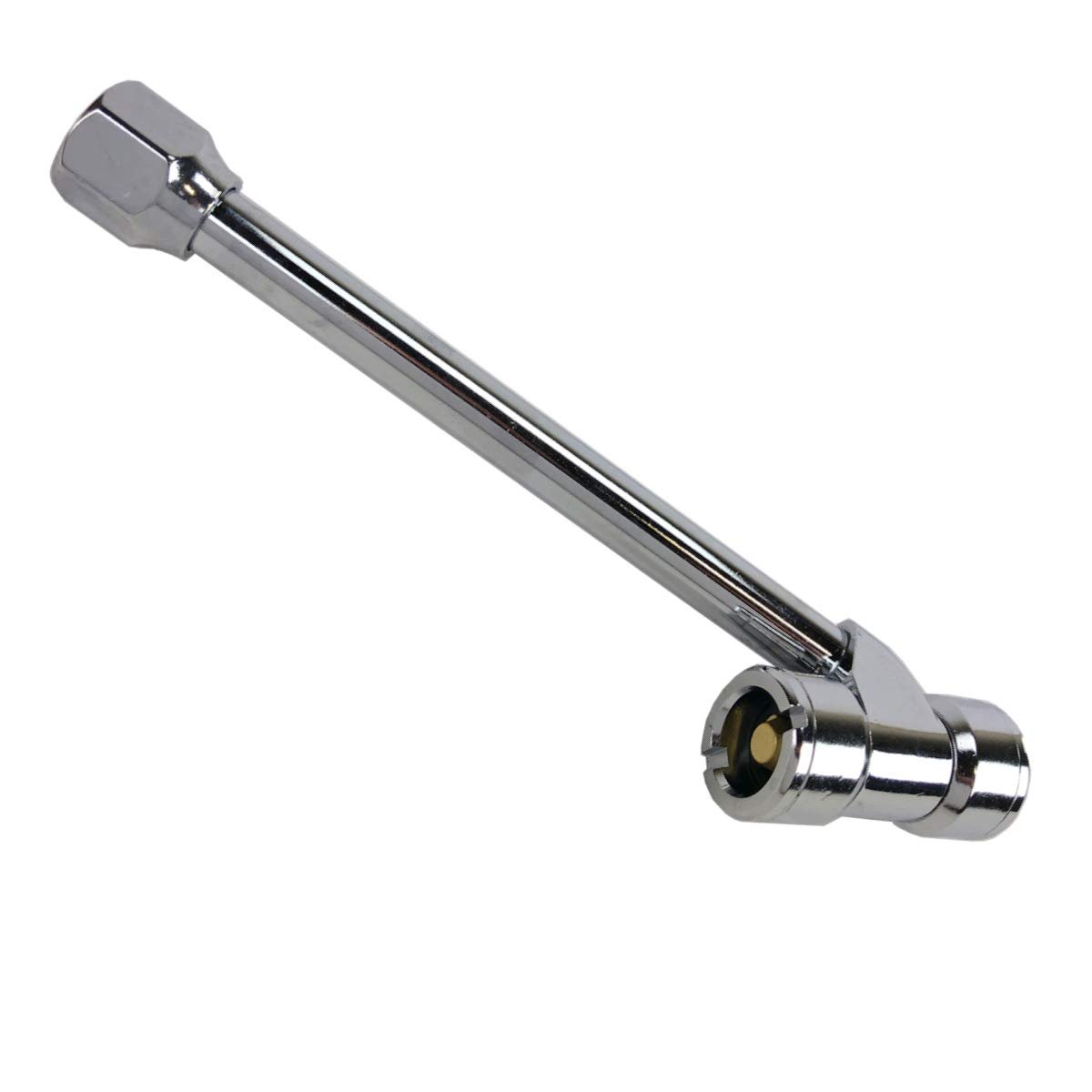 Haltec 322-1 Large Bore Dual Foot Air Chuck 45 Degree 1/4" NPT Female Thread