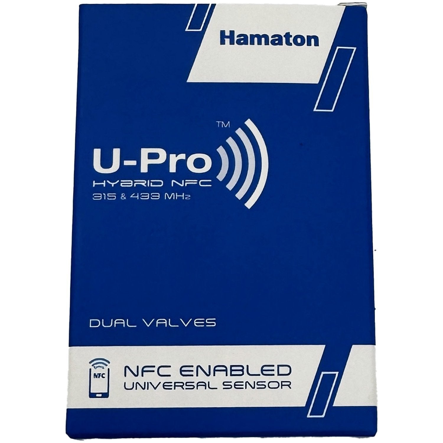 Hamaton U-Pro HTS-A78ED Hybrid NFC TPMS Universal Sensor with Dual Valves
