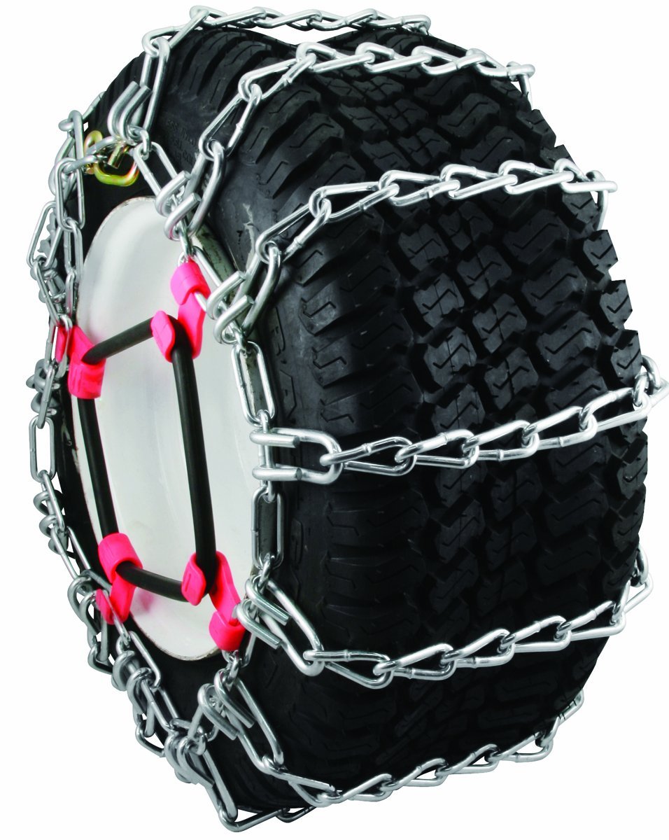 Cadenas para neumáticos de quitanieves Peerless 1063956 Max Trac de 2 eslabones 24x12.00-12 (1 par)