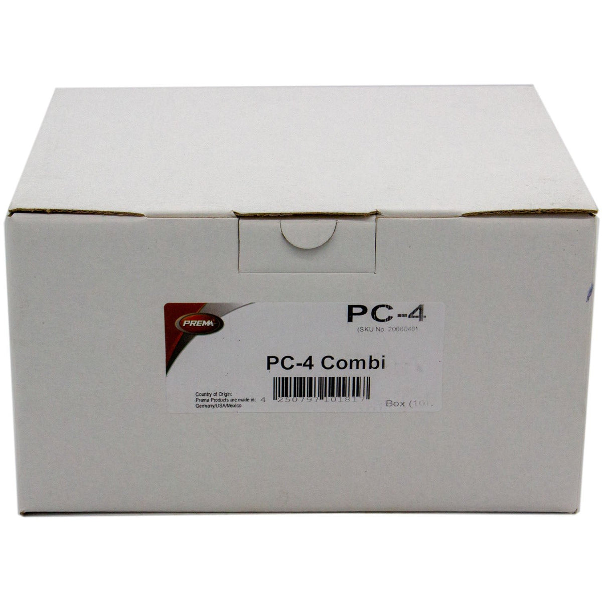Prema PC-4 Combi Patch Plug with Wire 3/8" Box of 10