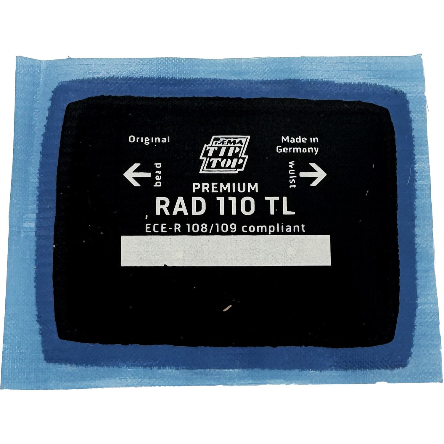 REMA TIP TOP RAD-110 Radial Tire Repair Patch 2" X 2-3/4" 1 Ply - Box of 20