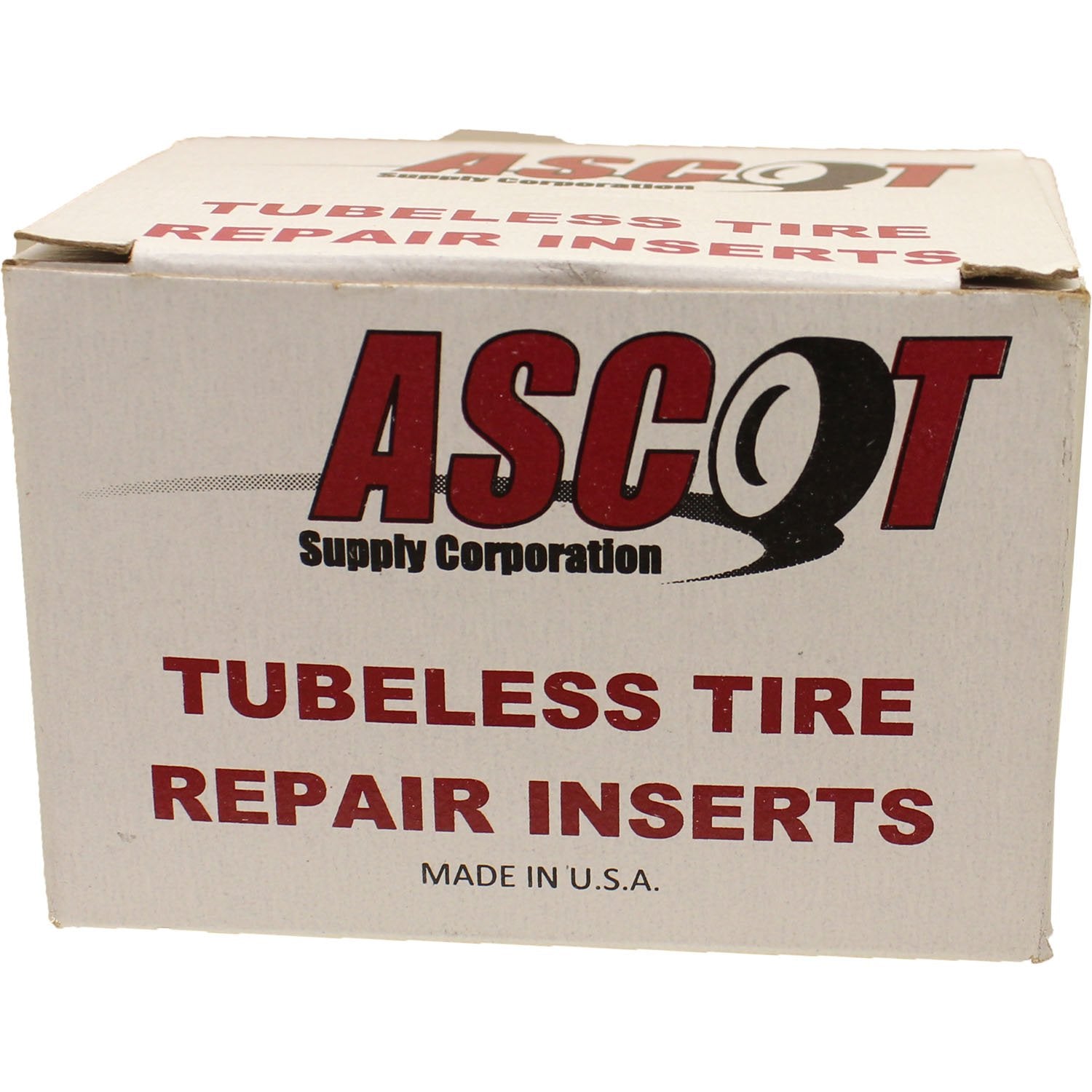 Ascot 4" Brown Tubeless Tire Repair Inserts Box of 60