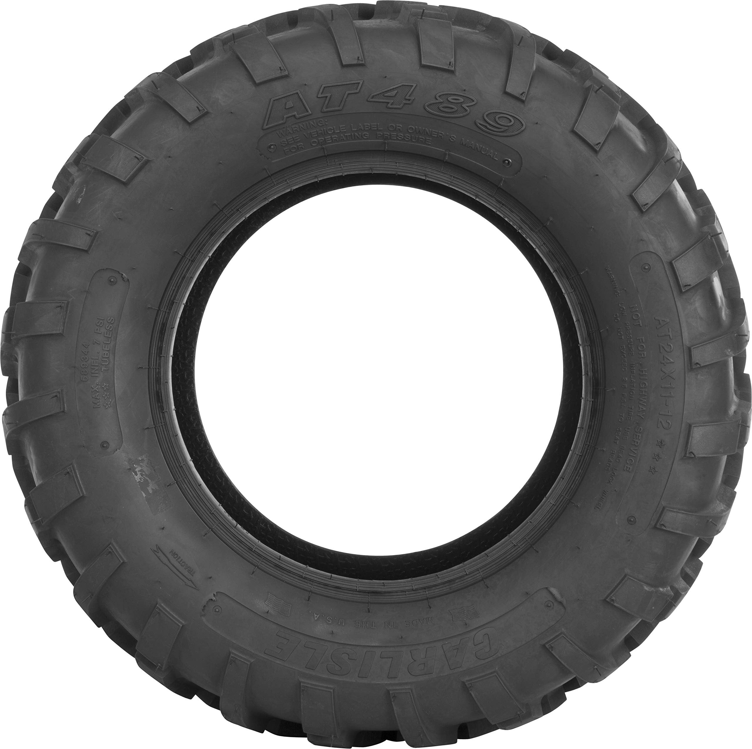 Carlisle AT489 ATV Tire 4ply 25x11-12 NHS TL