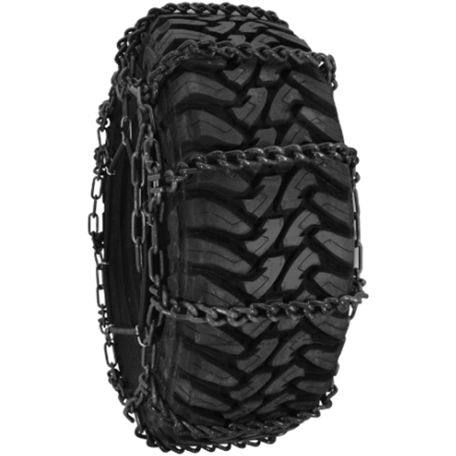 SCC QG0137 Quik Grip Forklift 8.25-15 Square Rod 4-Link Tire Chains